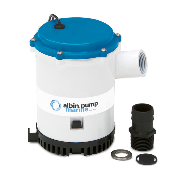 Albin Pump Marine Bilge Pump Heavy Duty 2250 GPH - 24V 01-03-014